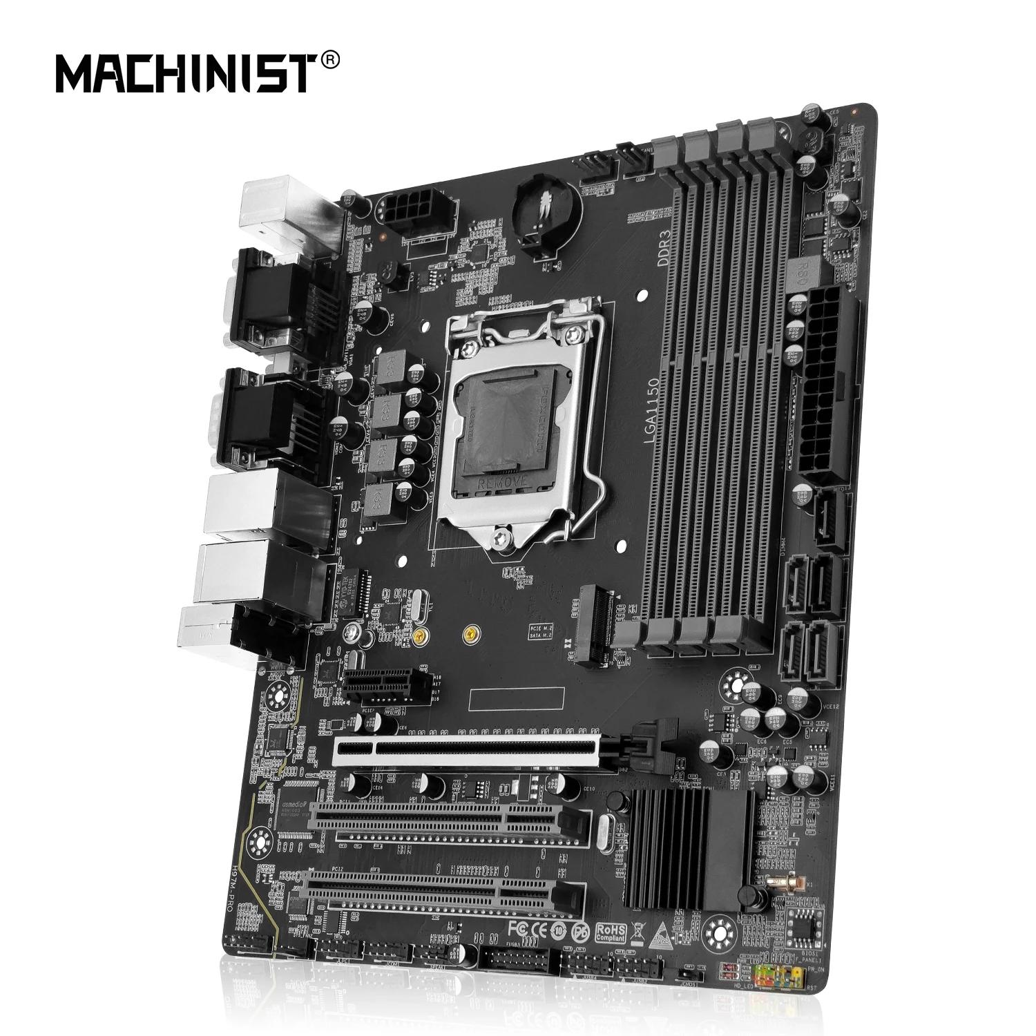MACHINIST H97M-PRO  LGA 1150   Ƽ ھ 5   CPU μ, DDR3 RAM ũž ޸ M.2 M-ATX